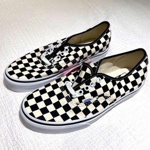 NWT Checked Vans